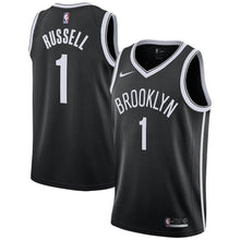 Load image into Gallery viewer, 1-D'Angelo Russell Brooklyn Nets Swingman Jersey - Black - Icon Edition