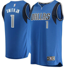 Load image into Gallery viewer, 1-Dennis Smith Dallas Mavericks  Jersey Blue - Icon Edition