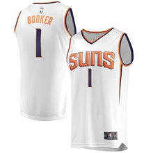 Load image into Gallery viewer, 1-Devin Booker Phoenix Suns Jersey - Association Edition – White