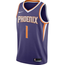 Load image into Gallery viewer, 1-Devin Booker Phoenix Suns Swingman Jersey Purple - Icon Edition