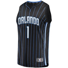 Load image into Gallery viewer, 1-Jonathan Isaac Orlando Magic Jersey - Statement Edition - Black