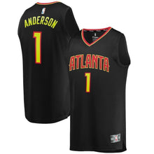 Load image into Gallery viewer, 1-Justin Anderson Atlanta Hawks Jersey Black - Icon Edition