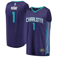 Load image into Gallery viewer, 1-Malik Monk Charlotte Hornets  Jersey - Statement Edition - Purple