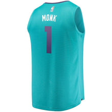 Load image into Gallery viewer, 1-Malik Monk Charlotte Hornets Jersey Teal - Icon Edition