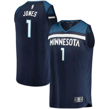 Load image into Gallery viewer, 1-Tyus Jones Minnesota Timberwolves  Jersey Green - Icon Edition – Navy