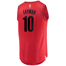 Load image into Gallery viewer, 10-Jake Layman Portland Trail Blazers  Jersey - Statement Edition - Red