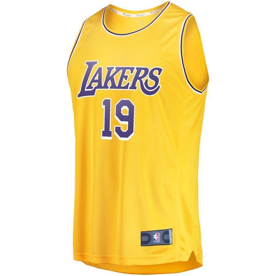 19-Johnathan Williams Los Angeles Lakers Jersey - Icon Edition - Gold –  Nickvu