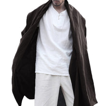 Load image into Gallery viewer, 2019 Autumn Men Trench Long Cloak Cardigan Chinese Style