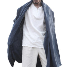 Load image into Gallery viewer, 2019 Autumn Men Trench Long Cloak Cardigan Chinese Style