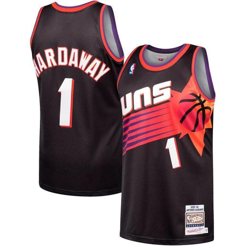 1-Anfernee Hardaway Phoenix Suns  1999-00 Hardwood Classics Authentic Jersey - Black