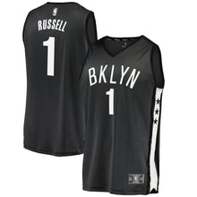 Load image into Gallery viewer, 1-D&#39;Angelo Russell Brooklyn Nets Alternate Jersey – Charcoal