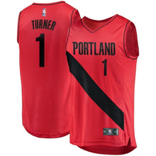 Load image into Gallery viewer, 1-Evan Turner Portland Trail Blazers  Jersey - Statement Edition - Red