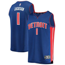 Load image into Gallery viewer, 1-Reggie Jackson Detroit Pistons Jersey Royal - Icon Edition