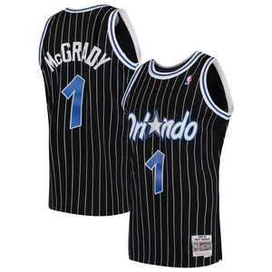 1-Tracy McGrady Orlando Magic 2003-04 Hardwood Classics Swingman Jersey – Black