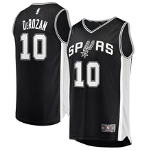 Load image into Gallery viewer, 10-DeMar DeRozan San Antonio Spurs Jersey Black - Icon Edition