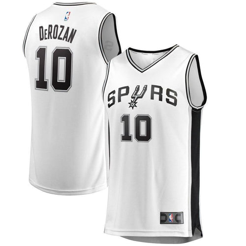 10-DeMar DeRozan San Antonio Spurs  White Jersey - Association Edition – White