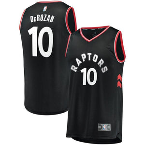 10-DeMar DeRozan Toronto Raptors  Jersey Black - Statement Edition