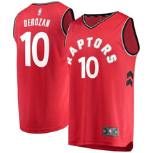 Load image into Gallery viewer, 10-DeMar DeRozan Toronto Raptors  Jersey Red - Icon Edition