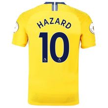 Load image into Gallery viewer, 10-Eden Hazard Chelsea 2018-19 Away Vapor Match Player Jersey – Yellow