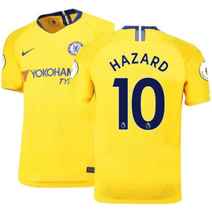 10-Eden Hazard Chelsea 2018-19 Away Vapor Match Player Jersey – Yellow