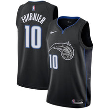 Load image into Gallery viewer, 10-Evan Fournier Orlando Magic 2018-19 Swingman Jersey – City Edition – Black