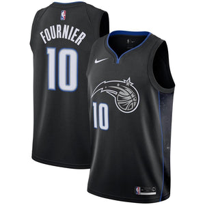 10-Evan Fournier Orlando Magic 2018-19 Swingman Jersey – City Edition – Black