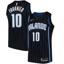 Load image into Gallery viewer, 10-Evan Fournier Orlando Magic Jersey - Statement Edition – Black