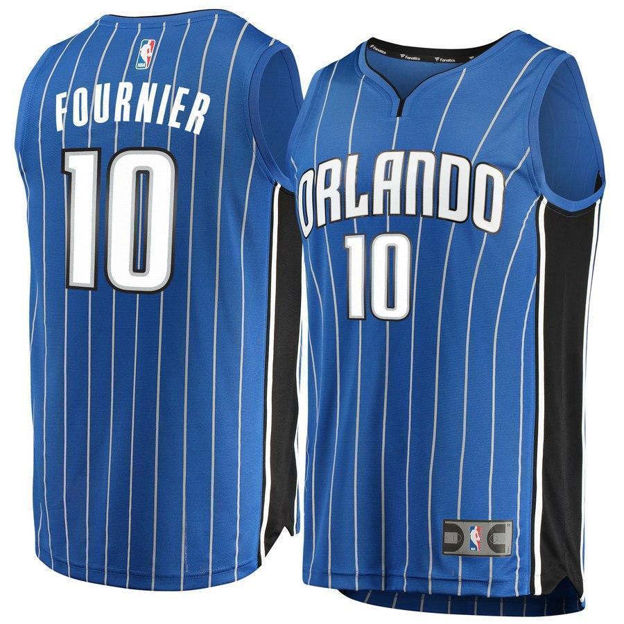 10-Evan Fournier Orlando Magic Jersey Blue - Icon Edition
