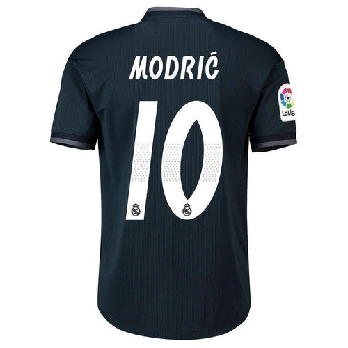 10-Luka Modric Real Madrid 2018-19 Away Player Jersey – Gray