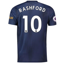 Load image into Gallery viewer, 10-Marcus Rashford Manchester United 2018-19 Third Player Jersey – Navy