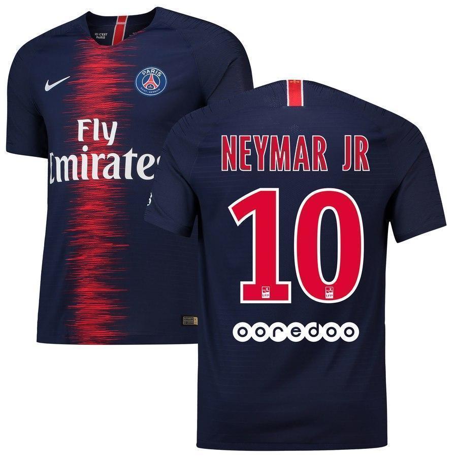 10-Neymar Santos Paris Saint-Germain 2018-19 Home Player Jersey – Navy