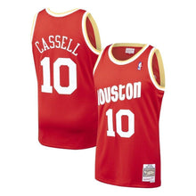 Load image into Gallery viewer, 10-Sam Cassell Houston Rockets 1993-94 Hardwood Classics Swingman Jersey – Red