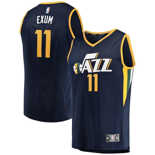 11-Dante Exum Utah Jazz  Player Jersey Gold - Statement Edition