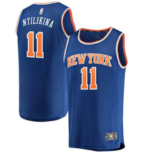 Load image into Gallery viewer, 11-Frank Ntilikina New York Knicks  Jersey Royal - Icon Edition