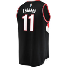 Load image into Gallery viewer, 11-Meyers Leonard Portland Trail Blazers Jersey Black - Icon Edition