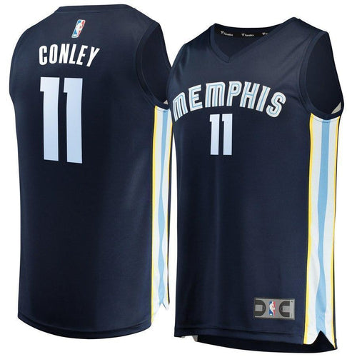 11-Mike Conley Memphis Grizzlies Jersey Navy - Icon Edition