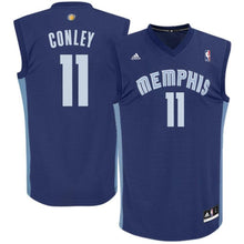 Load image into Gallery viewer, 11-Mike Conley Memphis Grizzlies  Road Jersey - Navy Blue