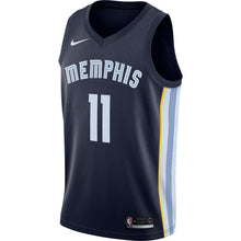 Load image into Gallery viewer, 11-Mike Conley Memphis Grizzlies Swingman Jersey Navy - Icon Edition