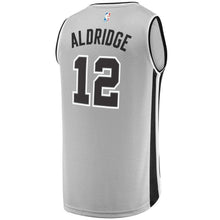 Load image into Gallery viewer, 12-LaMarcus Aldridge San Antonio Spurs  Jersey - Statement Edition – Gray