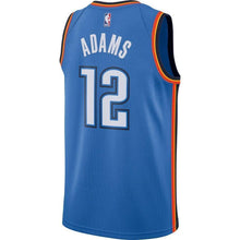 Load image into Gallery viewer, 12-Steven Adams Oklahoma City Thunder Swingman Jersey Blue - Icon Edition