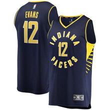 Load image into Gallery viewer, 12-Tyreke Evans Indiana Pacers  Jersey - Icon Edition - Navy