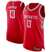 Load image into Gallery viewer, 13-James Harden Houston Rockets Authentic Jersey Red - Icon Edition