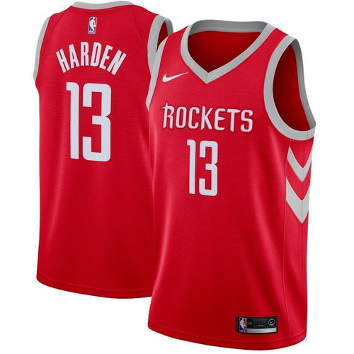 13-James Harden Houston Rockets Swingman Jersey Red - Icon Edition