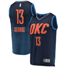 Load image into Gallery viewer, 13-Paul George Oklahoma City Thunder  Jersey Navy - Statement Edition