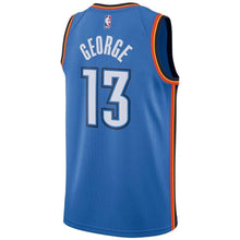 Load image into Gallery viewer, 13-Paul George Oklahoma City Thunder Swingman Jersey - Icon Edition – Blue