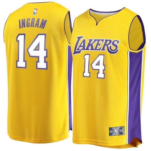 14-Brandon Ingram Los Angeles Lakers Jersey Gold - Icon Edition