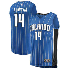 Load image into Gallery viewer, 14-DJ Augustin Orlando Magic  Jersey - Icon Edition – Blue