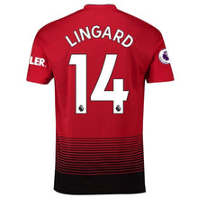 Load image into Gallery viewer, 14-Jesse Lingard Manchester United 2018-19 Home Player Jersey – Red