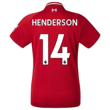 Load image into Gallery viewer, 14-Jordan Henderson Liverpool New Balance Youth 2018-19 Home Player Jersey – Red