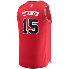 Load image into Gallery viewer, 15-Chandler Hutchison Chicago Bulls  NBA Draft First Round Pick Fast  Jersey Red – Icon Edition